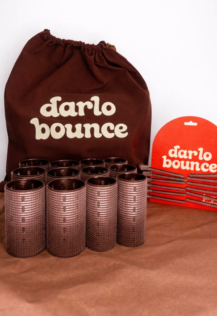 Darlo Bounce Rollers & Clips w/ Bag